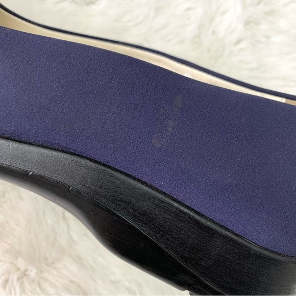 Salvatore Ferragamo Sport Blue Flats Size 7 1/2 AA - Picture 14 of 14